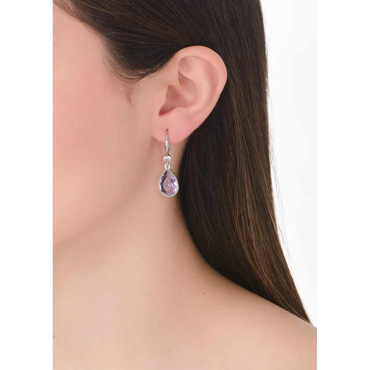 Aretes violeta