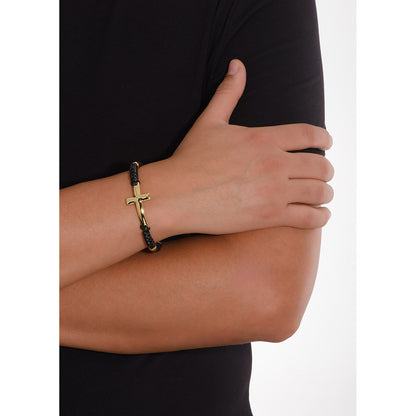 Pulsera de cordon negro