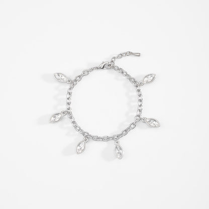 Pulsera color plata