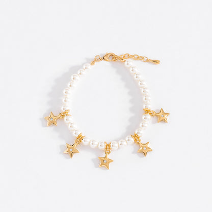 Pulsera dijes de estrellas