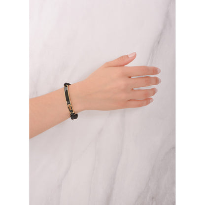 Pulsera ajustable tono negro