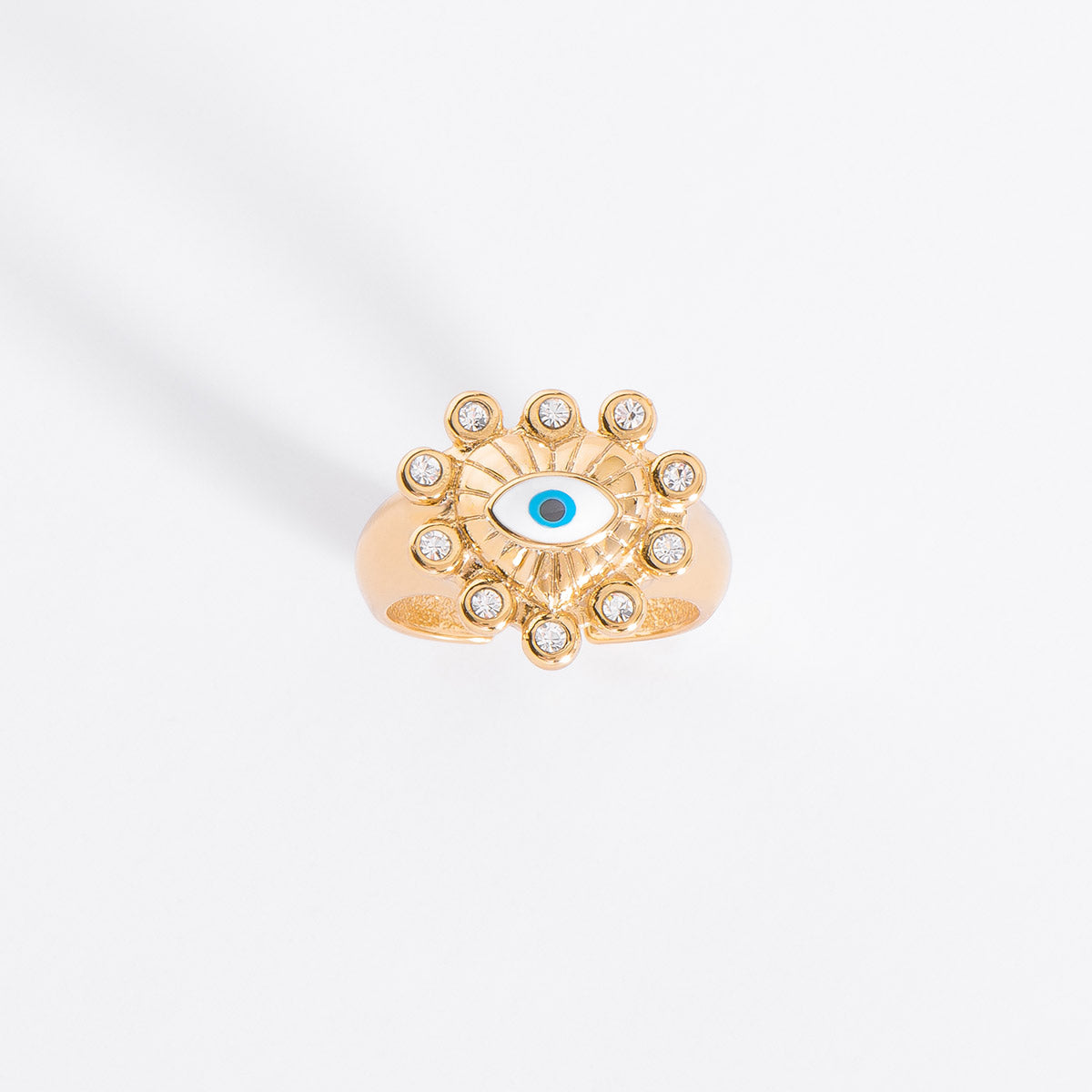 Anillo de ojo corazón