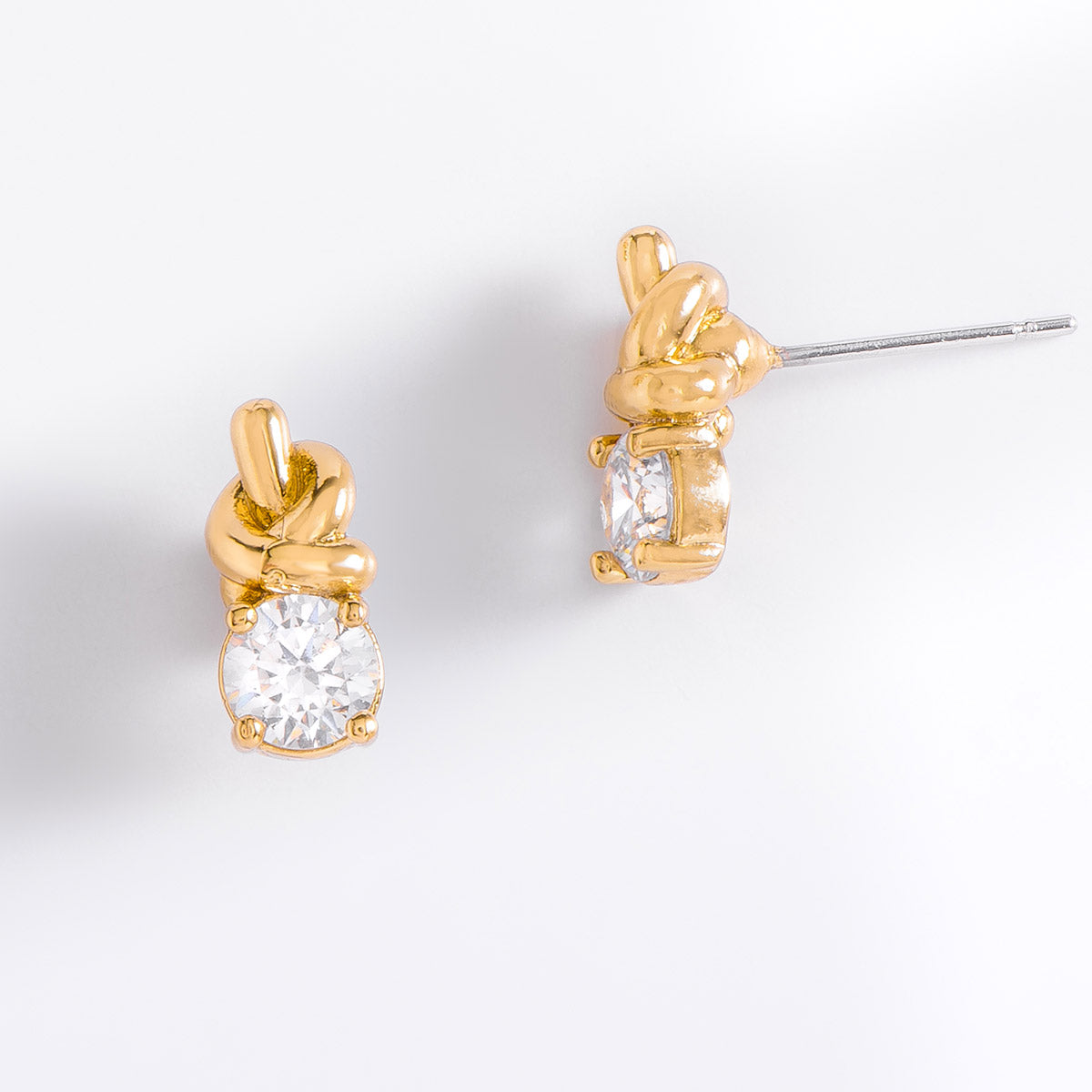 Aretes sencillos cristal