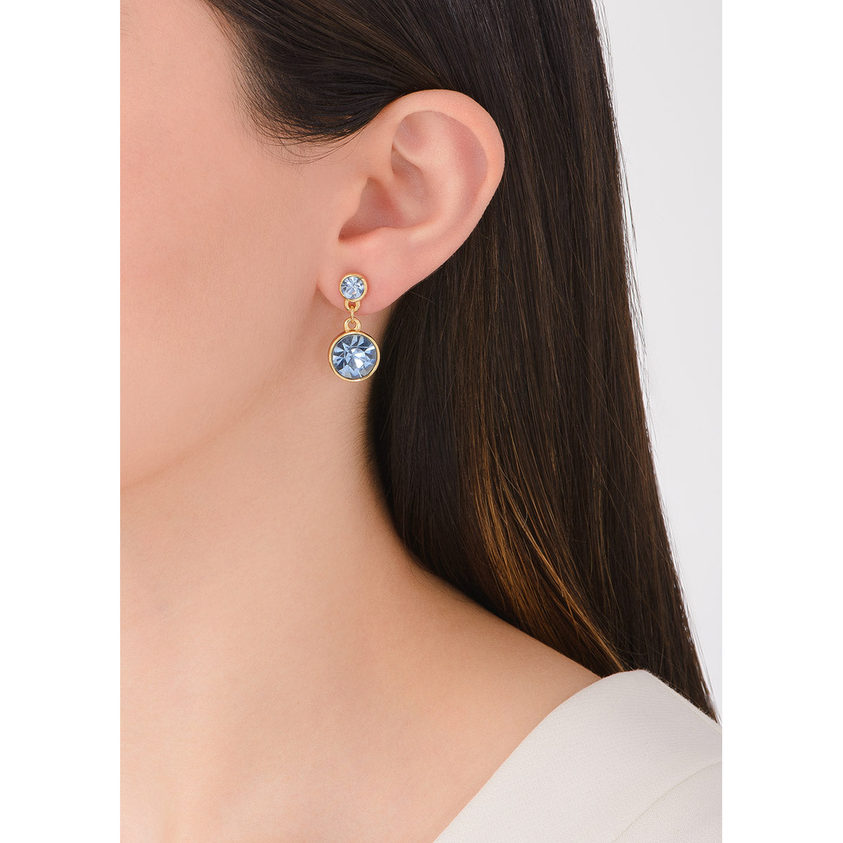 Aretes zafiro