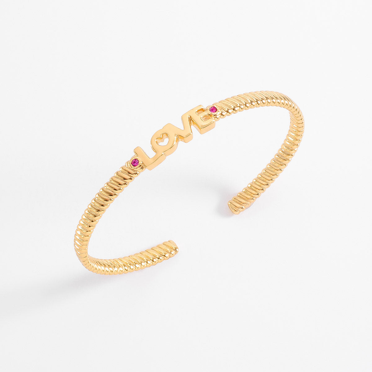 Pulsera love fucsia